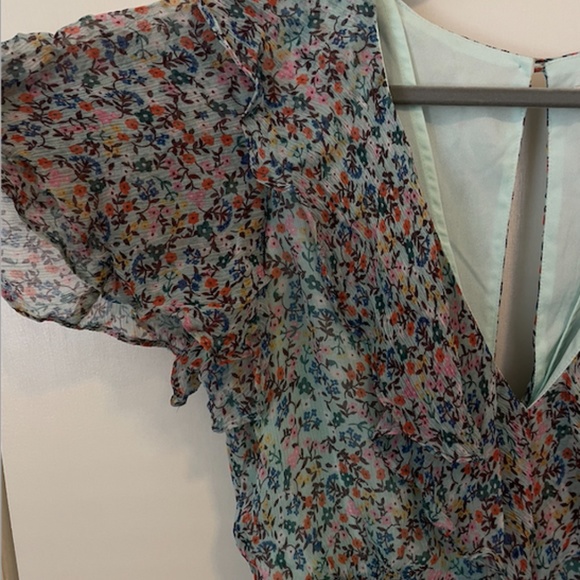 Talulah blue floral dress- Size M - Picture 5 of 8